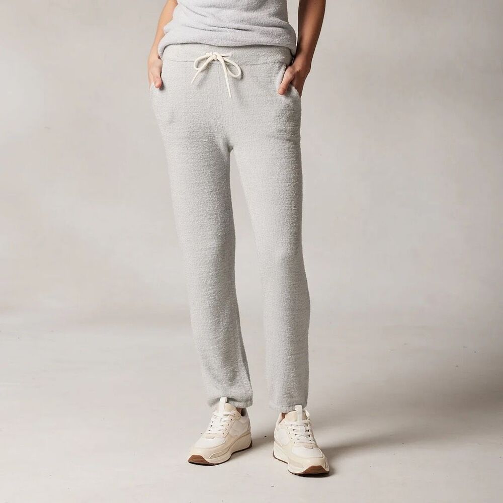 Kashwere Women's Drawstring Waist Straight Pull-On Jogger Pants ocean XL NWT